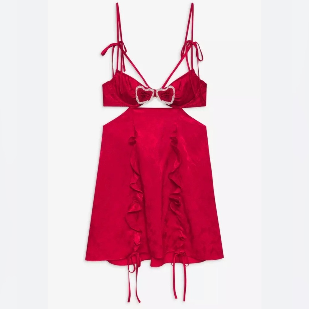 For Love and Lemons Velma Slip Dress